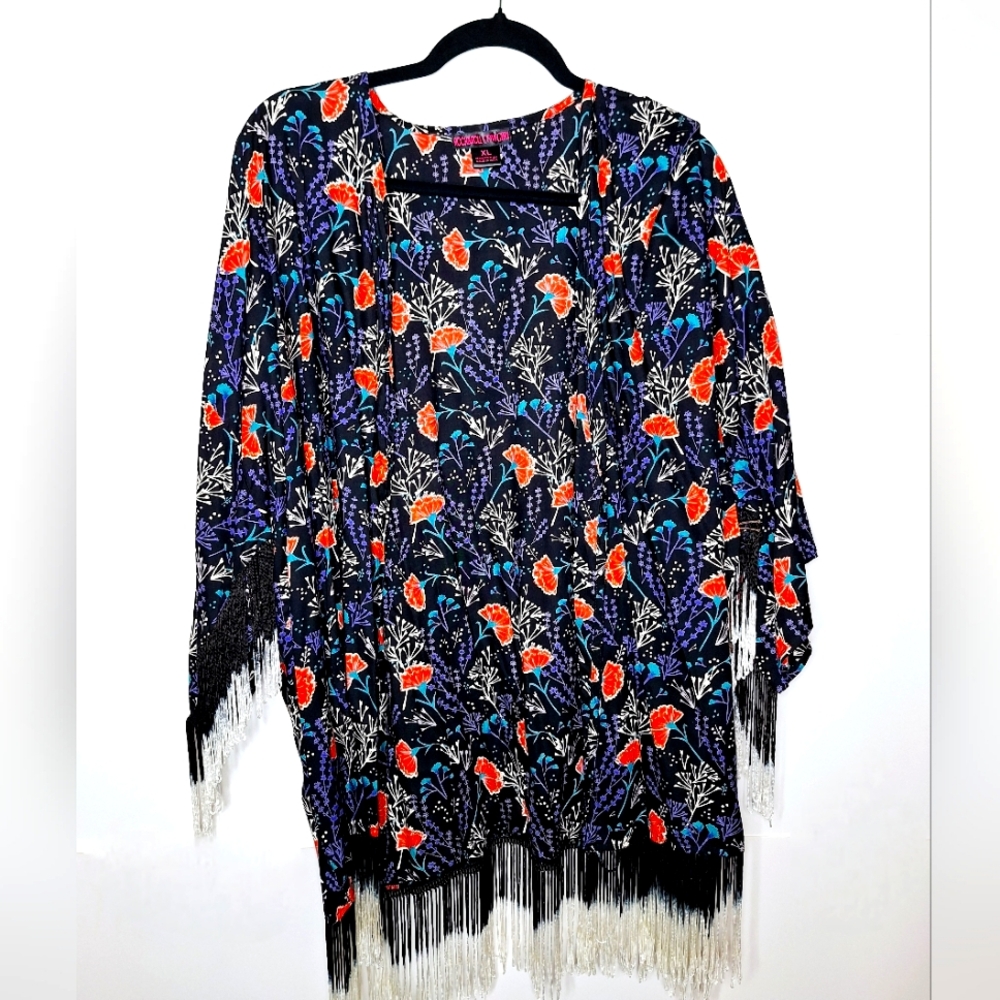 Rock & Roll Cowgirl "Boots On The Ground" Fringe,Western, Kiminmo Jacket.
